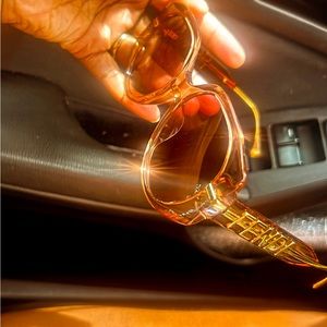 Fendi fendigraphy Oval Shades Never Worn